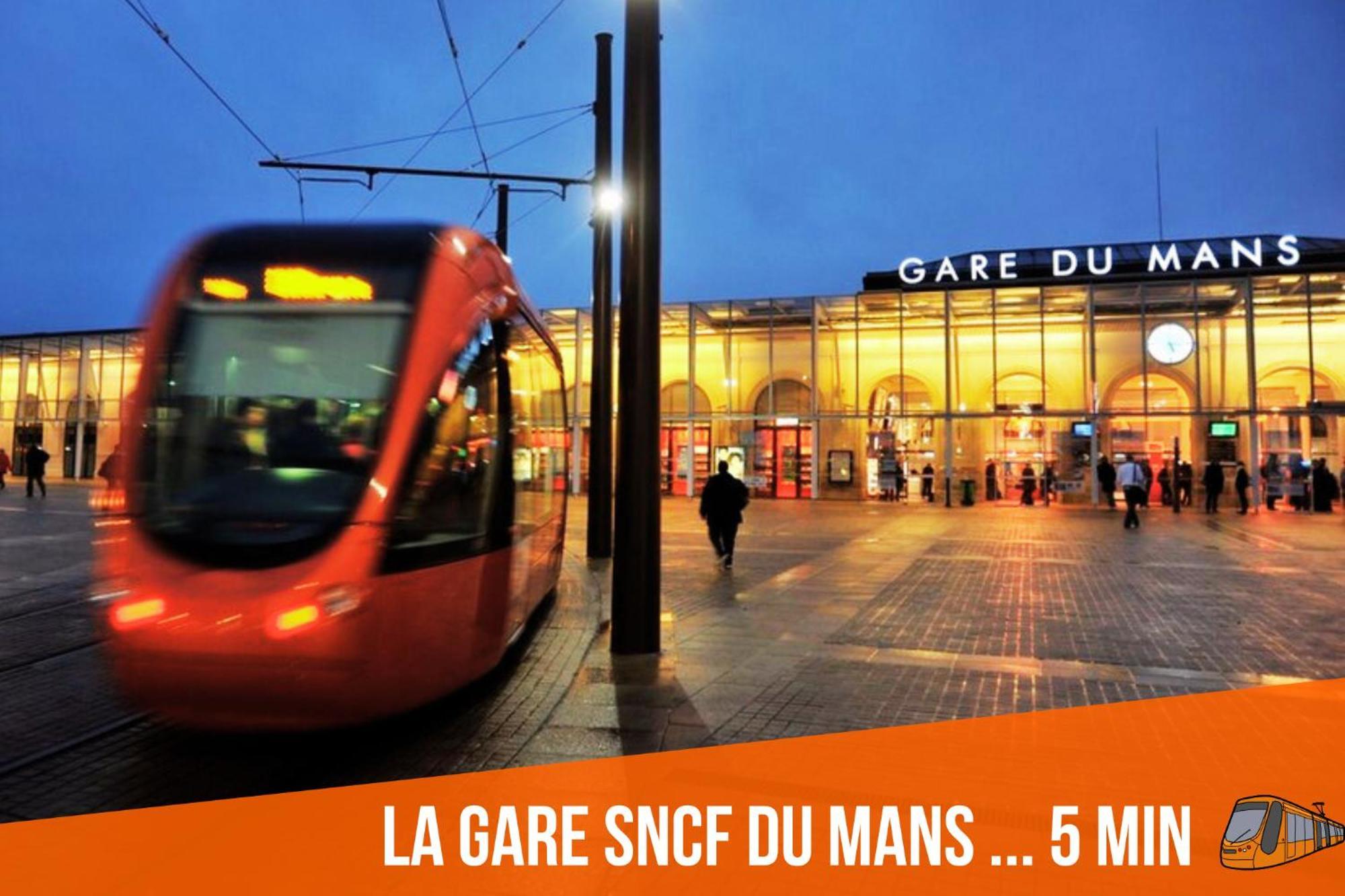 Le Mans City Sweet & Home - Climatise - Netflix - Wifi Fibre - Parking - Proche Circuit Des 24H & Centre-Ville - Accordhebergementconciergerie מראה חיצוני תמונה